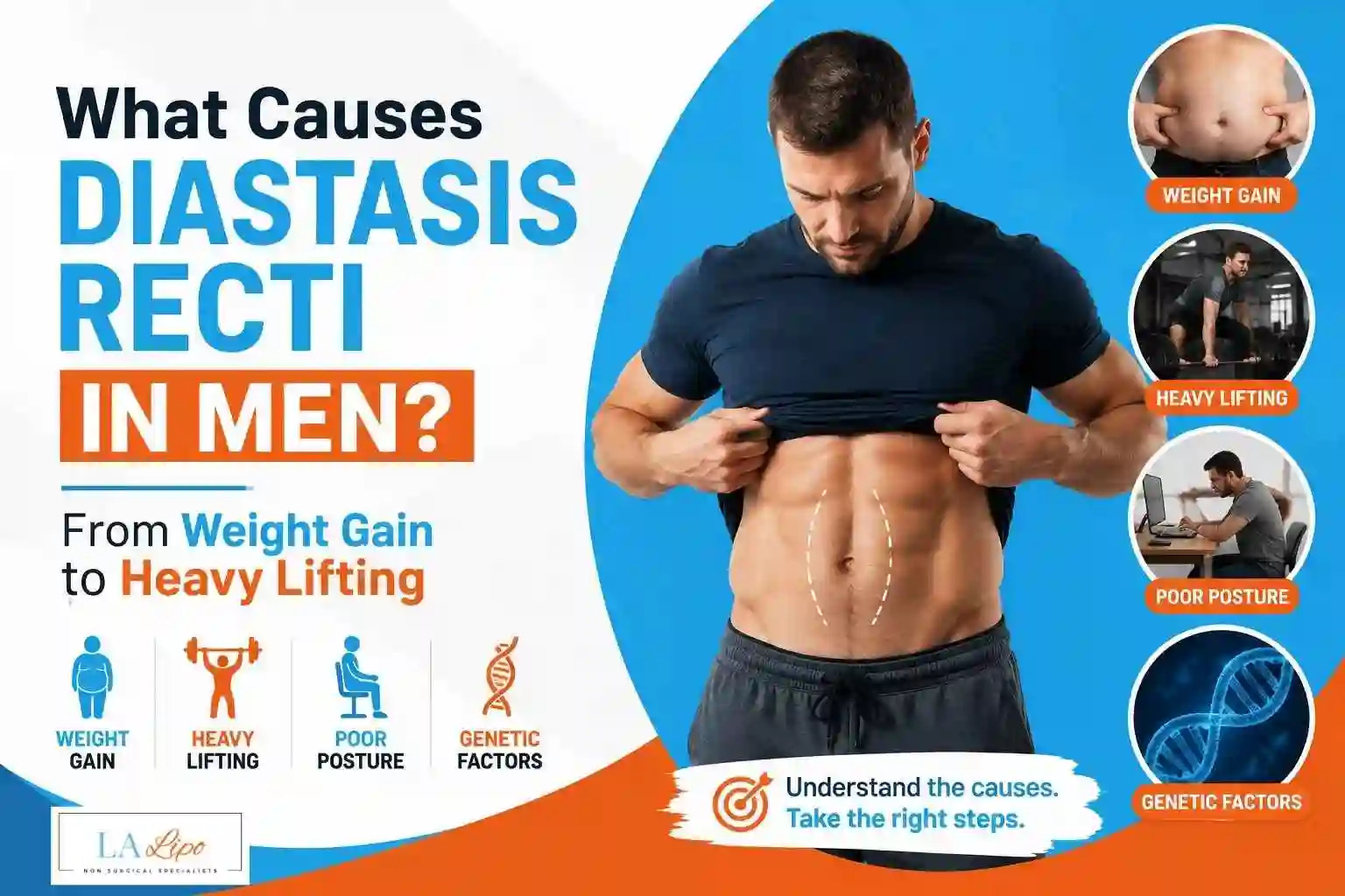 What Causes Diastasis Recti in Men? From Weight Gain to Heavy Lifting Handsworth